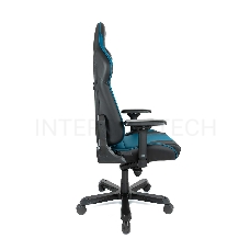 Игровое кресло DXRacer King чёрно-синее (OH/KS99/NB, экокожа, регулируемый угол наклона)