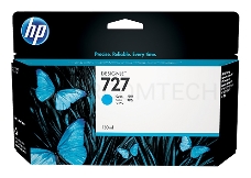 Картридж струйный HP 727 B3P19A голубой для HP DJ T920/T1500 (130мл)