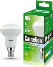 Лампа светодиодная CAMELION LED6-R50/845/Е14  6Вт 220В Е14