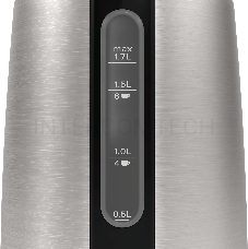 Чайник электрический Bosch TWK3P420 1.7л. 2400Вт черный (корпус: нержавеющая сталь)