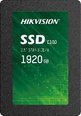 Накопитель SSD 2.5; 1920GB Hikvision C100 Client SSD [HS-SSD-C100/1920G] SATA 6Gb/s, 560/520, IOPS 78/76K, MTBF 2M, 3D NAND TLC, 640TBW, 0,3DWPD, RTL (678562)