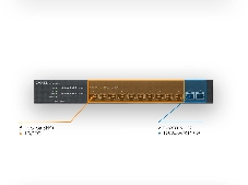 Гибридный мультигигабитный Smart L2+ коммутатор Zyxel NebulaFlex XS1930-12F, rack 19, 10xSFP+, 2xRJ-45: 1/2,5/5/10G, автономное/облачное управление