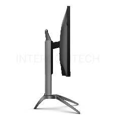 МОНИТОР 27 AOC AGON AG273QX Black-Silver с поворотом экрана (VA, 2560x1440, 165Hz, HDR400, 1 ms, 178°/178°, 400 cd/m, 5