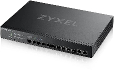 Гибридный мультигигабитный Smart L2+ коммутатор Zyxel NebulaFlex XS1930-12F, rack 19, 10xSFP+, 2xRJ-45: 1/2,5/5/10G, автономное/облачное управление