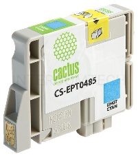 Картридж струйный Cactus CS-EPT0485 светло-голубой для Epson Stylus Photo R200/ R220/ R300 (14,4ml)