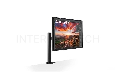 Монитор 32 LG LCD 16:9 3840x2160(UHD 4K) VA, nonGLARE, 400cd/m2, H178°/V178°, 3000:1, 1.07B, 4ms, 2xHDMI, DP, USB-Hub, Height adj, Tilt, Speakers, 2Y, Silver