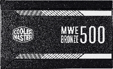 Блок питания Cooler Master MWE Bronze, 500W, ATX, 120mm, 6xSATA, 2xPCI-E(6+2), APFC, 80+ Bronze MPE-5001-ACAAB-EU