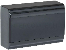 Корпус модульный IEK MKP13-N-01-12-41-K02 пл. нав. ЩРН-П-12 PRIME черный IP41