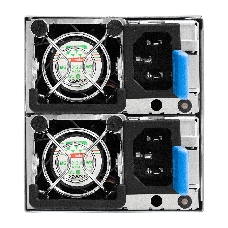 Серверный БП с резервированием Chicony Redundant 2x550W S15-550P1A (APFC, КПД 94% (80 PLUS Platinum), ШВГ=77mm x 84mm x 225mm, 4 cm fan, 24pin, 2x(4+4)pin, 2PCIe, 2SATA, 6IDE, Cable Management)