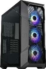 Корпус Cooler Master MasterBox TD500 Mesh V2 черный без БП ATX 4x120mm 4x140mm 2xUSB3.0 audio bott PSU