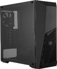 Корпус без БП Cooler Master MasterBox K501L, 1xUSB3.0, 1xUSB2.0, 1x120 Fan,  1x120 Red Led Fan, w/o PSU, Black, ATX