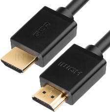 Кабель Greenconnect 0.5m HDMI версия 2.0, HDR 4:2:2, Ultra HD, 4K 60 fps 60Hz/5K*30Hz, 3D, AUDIO, 18.0 Гбит/с, 28/28 AWG, OD7.3mm, тройной экран, черный, GCR-HM411-0.5m Greenconnect Кабель 0.5m HDMI версия 2.0, HDR 4:2:2, Ultra HD, 4K 60 fps 60Hz/5K*30Hz,