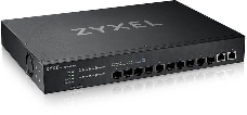 Гибридный мультигигабитный Smart L2+ коммутатор Zyxel NebulaFlex XS1930-12F, rack 19, 10xSFP+, 2xRJ-45: 1/2,5/5/10G, автономное/облачное управление