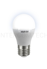 Лампа GAUSS LED Elementary Globe 6W E27 4100K арт. 53226