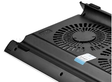 Подставка для ноутбука Deepcool N8 17380x278x55мм 25дБ 4xUSB 2x 140ммFAN 1245г алюминий серебристый