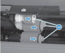 Комплект роликов (для лотка 3) HP CLJ Ent 500 M551 (CF081-67913)