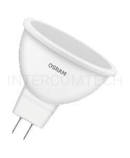 Лампа светодиодная LED 7,5W/840 220V LS MR16 110° GU5.3 700Лм d50x41 | 4058075229099 | Osram