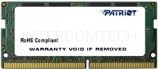 Модуль памяти Patriot SO-DIMM DDR4 8Gb 2133MHz PC4-17000 Patriot PSD48G213381S RTL CL15  260-pin 1.2В