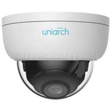 уличная IP-камера купольная антивандальная с фиксированным объективом Uniarch 2МП 2.8 мм, ИК подсветка до 30 м., матрица 1/2.8