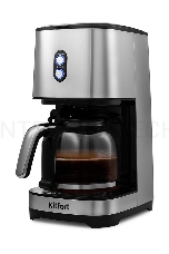 Кофеварка капельная Kitfort КТ-750 1050Вт черный/серебристый