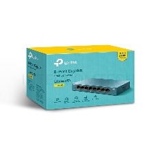 Коммутатор TP-Link LS108G 8-портовый 10/100/1000 Мбит/с настольный коммутатор SMB