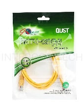 Патчкорд литой Aopen/Qust UTP кат.5е 1,5м желтый <ANP511_1.5M_Y>