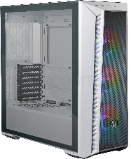 Корпус Cooler Master MasterBox 520Mesh White USB3.0x1,USB3.1type Cx1,Audio,ARGB fan x3,white,front Mesh panel