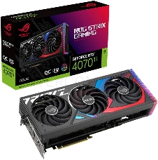 Видеокарта Asus ROG-STRIX-RTX4070TI-O12G-GAMING 12288Mb 192 GDDR6X 2760/21000 HDMIx2 DPx3 HDCP Ret