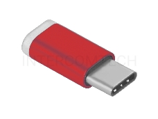 Greenconnect Переходник USB Type C на micro USB 2.0, M/F, Greenconnect, красный, GCR-UC3U2MF-Red Greenconnect Переходник USB Type C на micro USB 2.0, M/F, Greenconnect, красный, GCR-UC3U2MF-Red