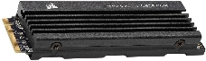 Накопитель  CORSAIR SSD MP600 Pro LPX, 500GB, M.2(22x80mm), NVMe 1.4, PCIe 4.0 x4, 3D TLC, R/W 7100/3700MB/s, IOPs 435 000/615 000, TBW 350, DWPD 0.38, with Heat Spreader (5 лет)