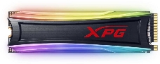 Твердотельный накопитель ADATA SPECTRIX S40G RGB SSD 256GB, 3D TLC, M.2 (2280), PCIe Gen 3.0 x4, NVMe, R3500/W1200, TBW 160