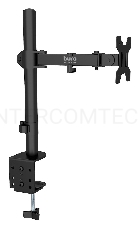 Кронштейн для мониторов ЖК Buro BU-M051-M черный 17-32 макс.8кг крепление к столешнице поворот и наклон