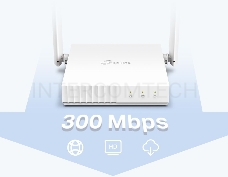 Роутер беспроводной TP-Link TL-WR844N N300 10/100BASE-TX белый