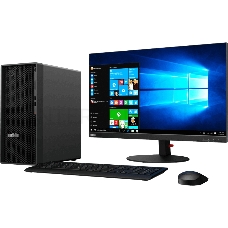 Компьютер Lenovo TS P340 Twr, i7-10700, 1 x 16GB DDR4 2933 UDIMM, 1TB_SSD_M.2_PCIE, Intel UHD 630, 500W, W10_P64-ENG, 1Y  (ОС:ENG; Keyb:ENG(UK), Powercord:UK )