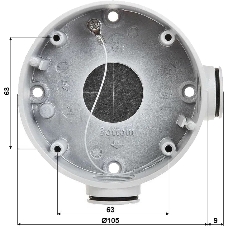 Монтажная коробка Hikvision DS-1260ZJ