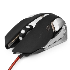 Мышь игровая Гарнизон GM-760G, Арктур 2, код Survarium, USB, чип Х3, черн., софт тач, 2000 DPI, 6 кн.+колесо-кнопка