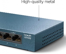 Коммутатор TP-Link LS108G 8-портовый 10/100/1000 Мбит/с настольный коммутатор SMB