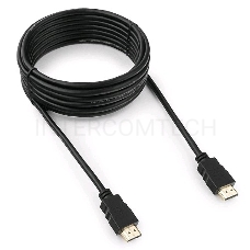 Кабель HDMI Гарнизон 5м, v1.4, M/M, черный, пакет (GCC-HDMI-5М)