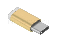 Greenconnect Переходник USB Type C на micro USB 2.0, M/F, Greenconnect, золотистый, GCR-UC3U2MF-G Greenconnect Переходник USB Type C на micro USB 2.0, M/F, Greenconnect, золотистый, GCR-UC3U2MF-G