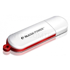 Флеш Диск Silicon Power 32Gb LuxMini 320 SP032GBUF2320V1W USB2.0 белый