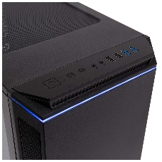 Корпус Hiper PB81 черный без БП ATX 3x120mm 2xUSB2.0 2xUSB3.0 audio bott PSU