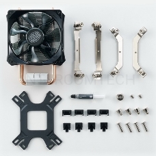 Кулер для процессора Cooler Master CPU Cooler Hyper H412R, RPM, 100W (up to 120W), Full Socket Support