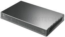 Коммутатор TP-Link JetStream 8-Port Gigabit Smart Switch with 4-Port PoE+, 4× Gigabit PoE+ Ports, 802.3at/af, 62 W PoE Power, Desktop Steel CaseIntegration with Omada SDN Controller, 802.1Q VLAN, STP/RSTP/MSTP, IGMP Snooping, 802.1p/DSCP QoS, ACL, 802.1x,