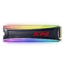 Твердотельный накопитель ADATA SPECTRIX S40G RGB SSD 256GB, 3D TLC, M.2 (2280), PCIe Gen 3.0 x4, NVMe, R3500/W1200, TBW 160