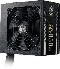 Блок питания Cooler Master MWE Gold 850 V2, 850W, ATX, 120mm, 24pin, 12xSATA, 4xPCI-E(6+2), APFC, 80+ Gold