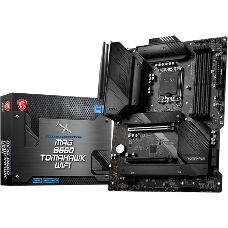 Материнская плата MAG B660 TOMAHAWK WIFI LGA1700, 4xDDR5, 2xPCI-Ex16,1xPCI-Ex1, 3xM.2, 6xSATA3.0, 4+1xUSB3.2, 1+1 USB TYPE-C, 4+4 USB 2.0, WIFI AX 6E