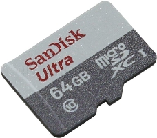 Флеш карта Sandisk Ultra Android microSDXC 64GB 80MB/s Class 10