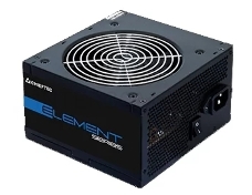 Блок питания Chieftec Element ELP-600S-Bulk (ATX 2.3, 600W, 85 PLUS, Active PFC, 120mm fan, power cord) OEM