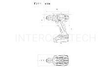 Дрель-шуруповерт безударная Metabo BS 14.4 602206530 { 2х2.0Ач Li-Ion,10мм,кейс, вес 1.2 кг }