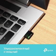 Ультракомпактный Wi-Fi USB-адаптер TP-Link Archer T3U Nano AC1300 с поддержкой MU-MIMO